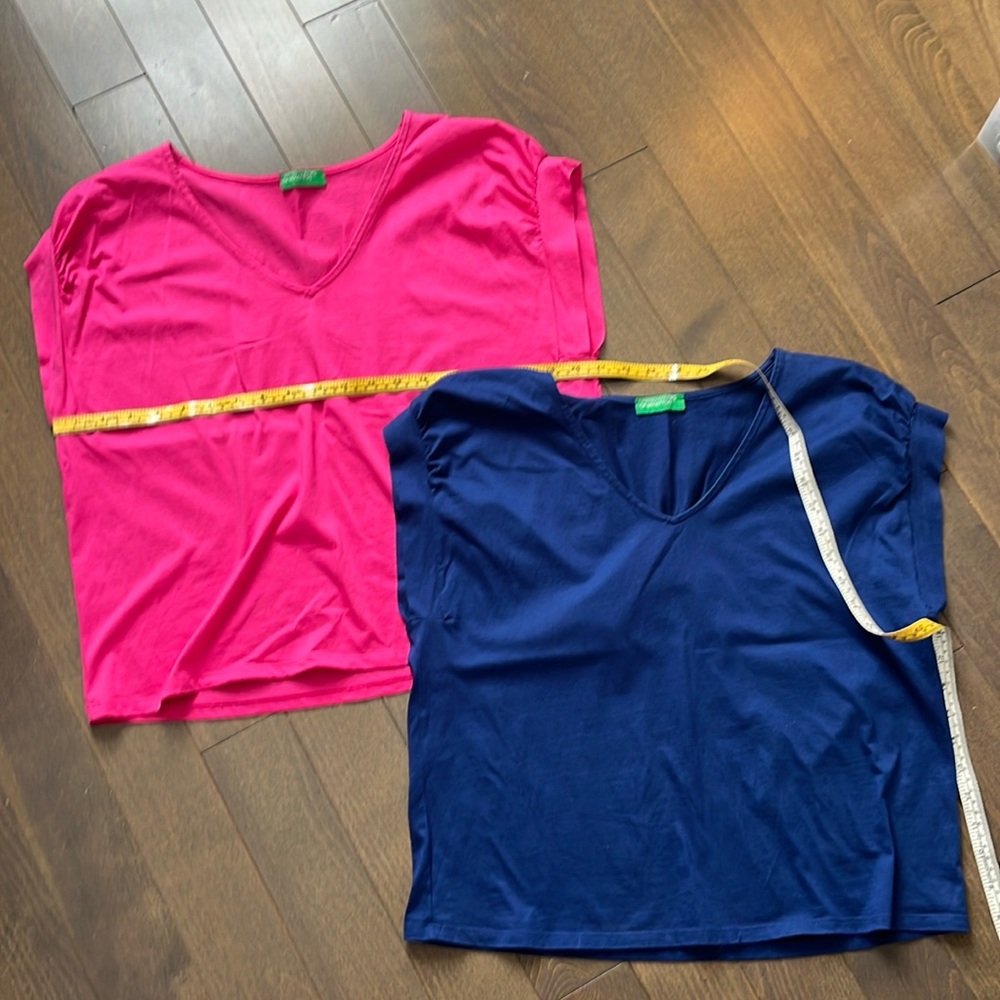 Bundle - 2 Benetton t-shirt - M